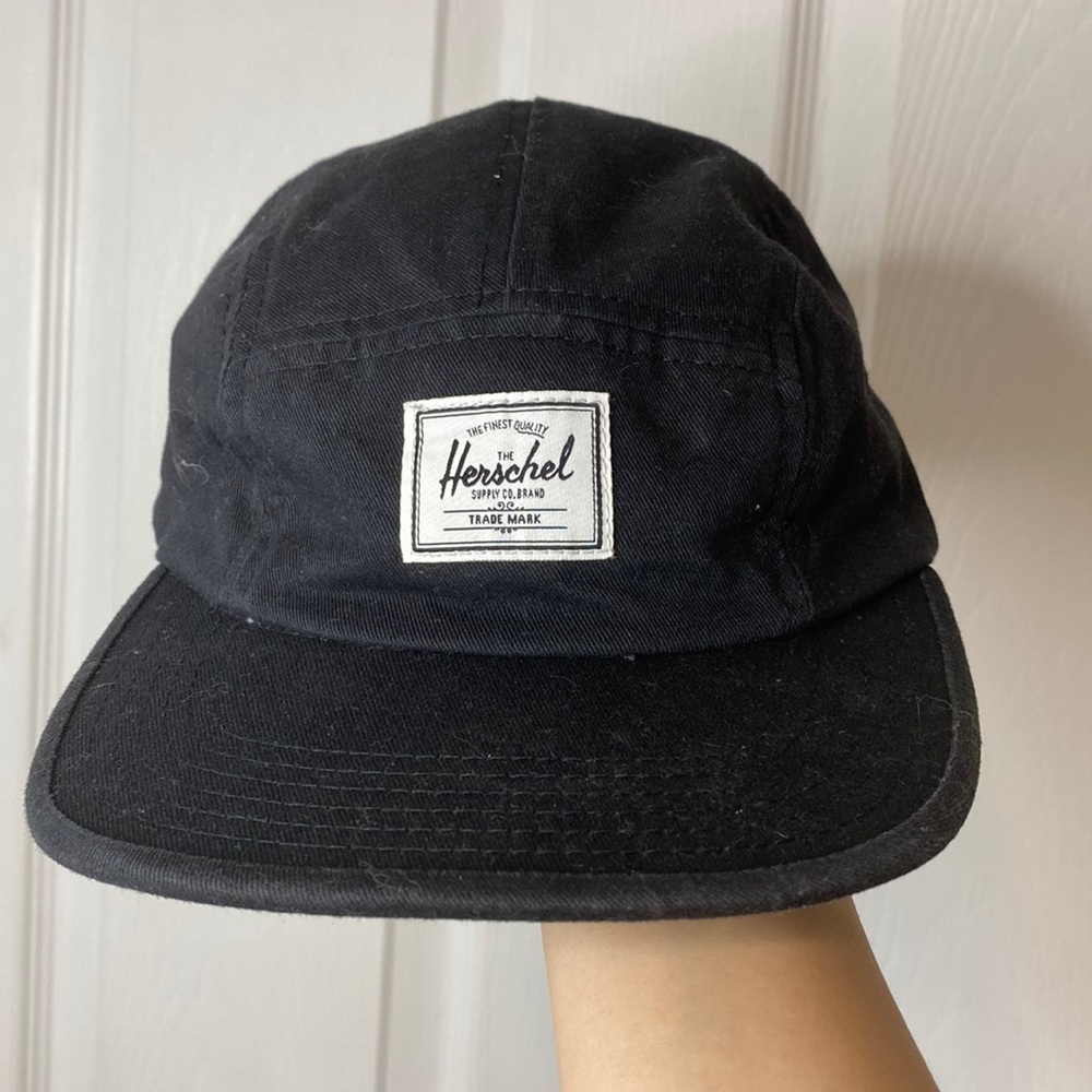 Herschel Glendale Classic Black 5-Panel Cap